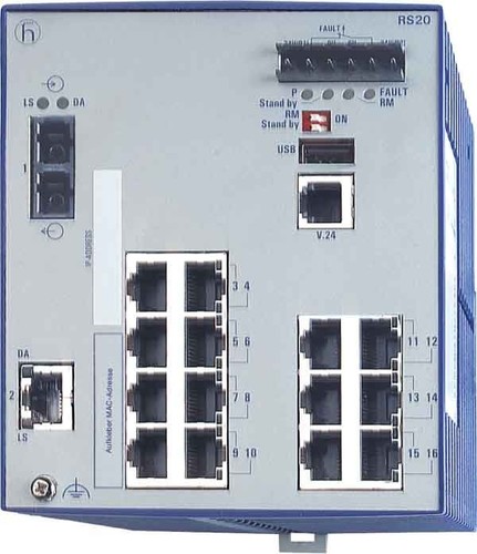 Hirschmann INET Ind.Ethernet Switch RS20-1600M2T1SDAP