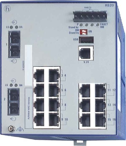 Hirschmann INET Ind.Ethernet Switch RS20-1600S2S2SDAE