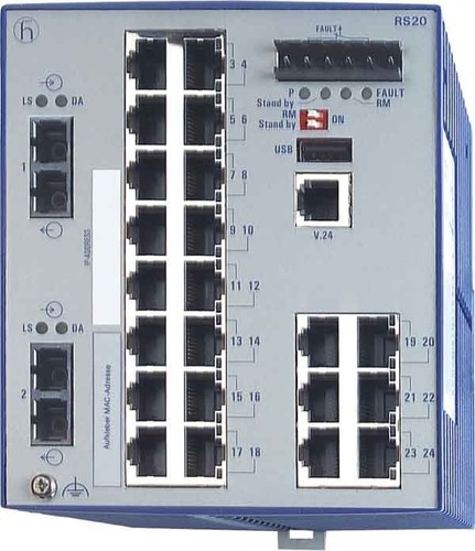 Hirschmann INET Ind.Ethernet Switch RS20-2400S2S2SDAP