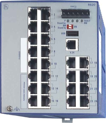 Hirschmann INET Ind.Ethernet Switch RS20-2400T1T1SDAE