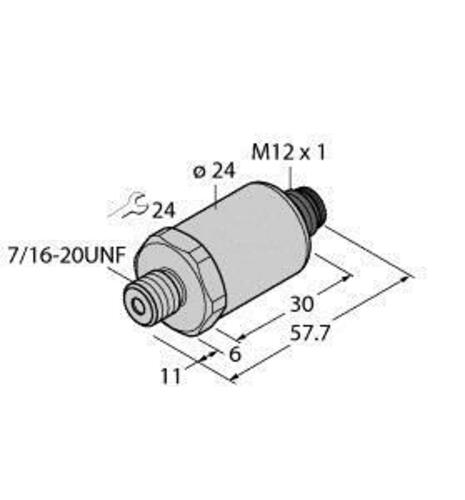 Turck Drucktransmitter mit Stromausgang PT1000R2005I2H1143/X