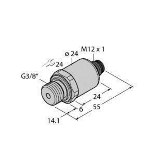 Turck Drucktransmitter mit Stromausgang PT10R1049I2H1141/X