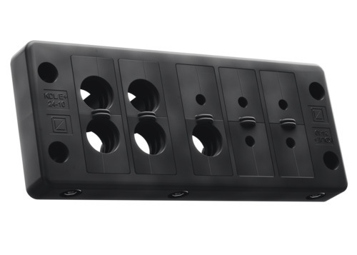 Murrplastik Kabeldurchführung schwarz KDL/E+ 24/30