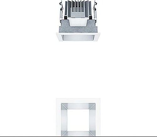 Zumtobel Group LED-Deckeneinbauleuchte Q100L 18W840230VSMWH PANOS EVO #60815233