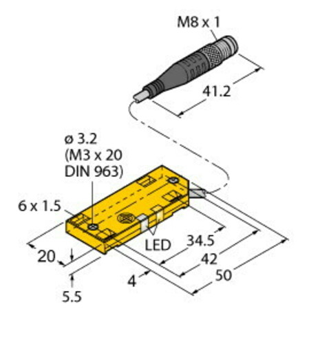 Turck Sensor kapazitiv BC5-QF5.5 #26201202