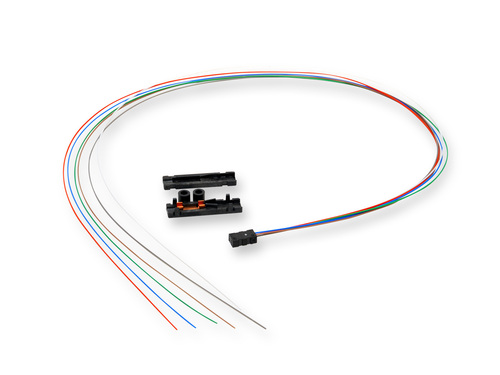 Corning Aufteiladapter innen 0,6m, 2 - 6 Fasern FAN-BT25-06