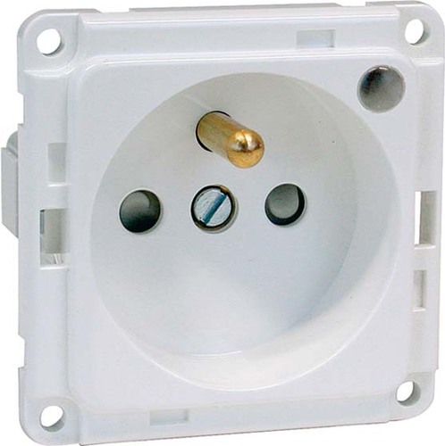 Peha Export-Steckdose gn 10/16A 250V 2-polLED B 6571.42 ME LED/4SI