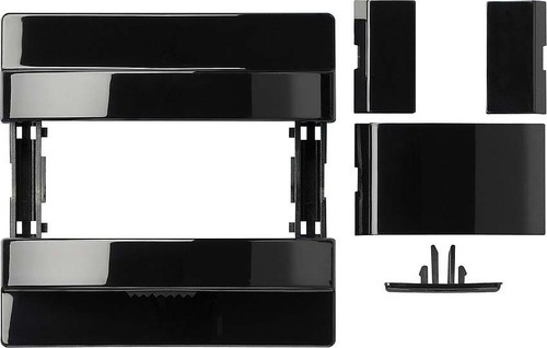 Gira Abdeckung KomS-Color Schwarz 147147