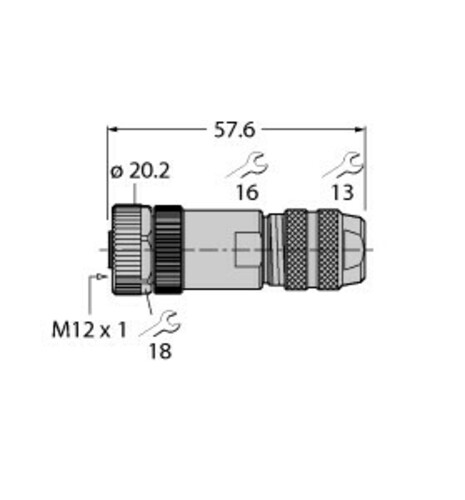 Turck Kupplung CMB8141-0