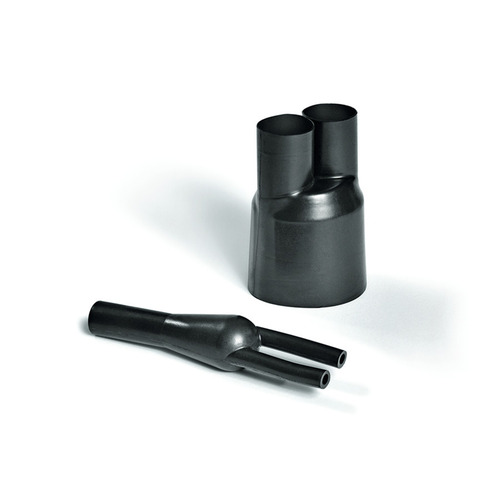 HellermannTyton Zweifinger-Formteil PO-X schwarz 218-2-B8W-PO-X-BK