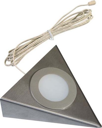 Hera LED-Unterbauleuchte UL2-LED F ww edelstahl 61001461002
