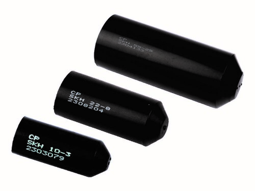 Cellpack Warmschrumpf-Endkappe mit Kleber SKH/22-8-L/BK