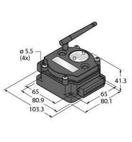 Turck Funksystem DX80G2M6S-PM8C