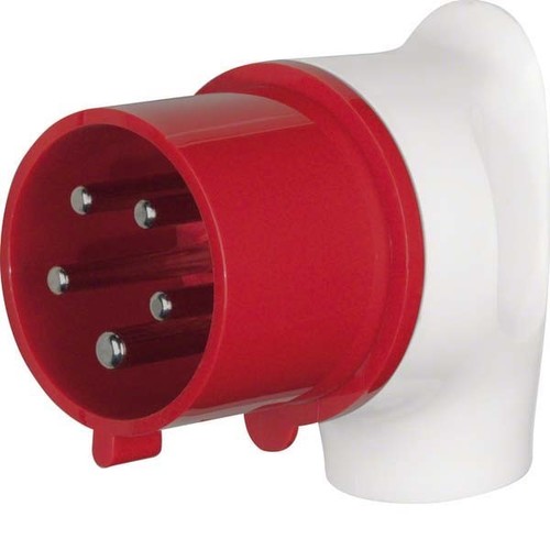 Berker CEE-Winkelstecker 5-polig 32A Verbind.systeme 578201