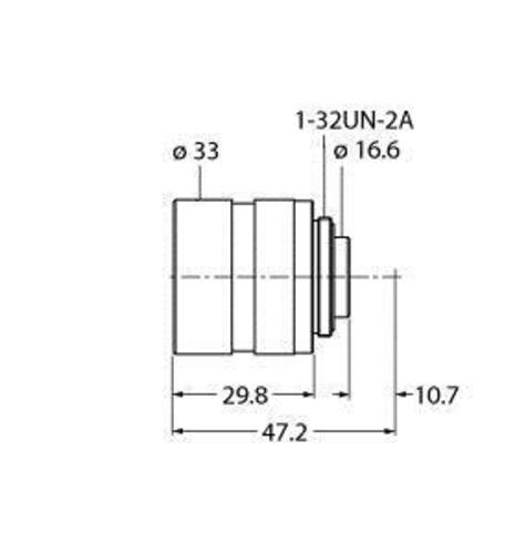 Turck C-Mount Objektiv Bildverarbeitung LCF35LEVMP