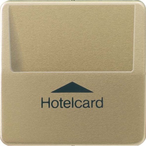 Jung Hotelcard-Schalter go bronze ohne Taster-Einsatz CD 590 CARD GB-L