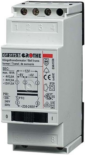 Grothe Transformator 1,5/1,0A GT 3139 S