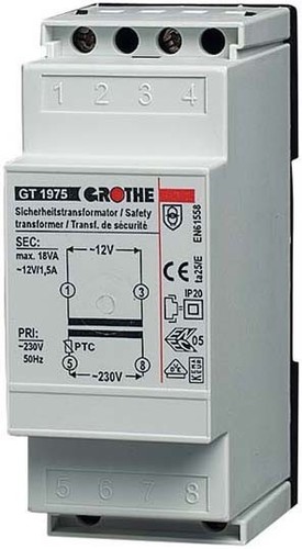 Grothe Transformator 2,0A GTN 1965