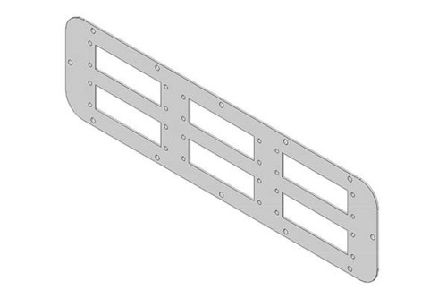 Icotek Flanscheghäuse SAP 708109 KEL-FGA7 montiert FP-AE 534/149-6mm