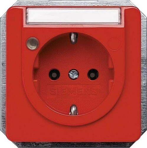 Siemens Dig.Industr. profil SCHUKO orange ZSV Betriebsanz. u. Feld 5UB1475