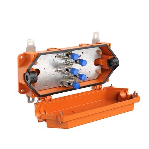 Spelsberg Verbindungskasten, orange Schutzart IP66/IP67 WKE Rapid-Box 35² E