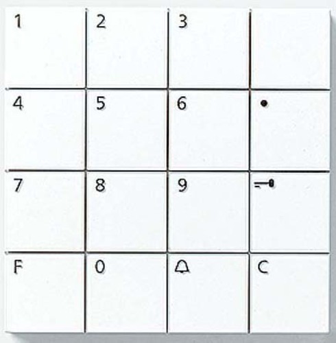 Siedle&Söhne Codeschloss-Modul graph-met COM 611-02 GM