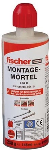 Fischer Deutschl. Montagemörtel 150 C #519547