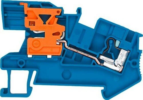 Siemens Dig.Industr. Durchgangsklemme 2,5qmm,blau,N-Trenn 8WH6001-0BF01