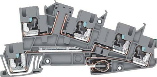 Siemens Dig.Industr. Installationsklemme 2,5qmm,grau,L/L/PE 8WH6001-4PF00