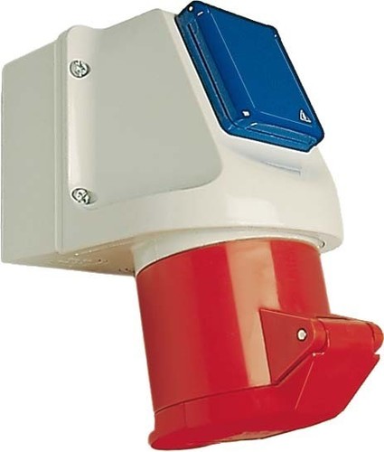 Walther Werke Mini-Kombi Wanddose 32A 5P400V6h+Schutz.IP44 134
