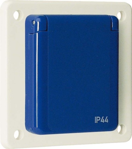 Walther Werke Schutzkontaktsteckdose 16A230V2P+E IP44 bl 10005