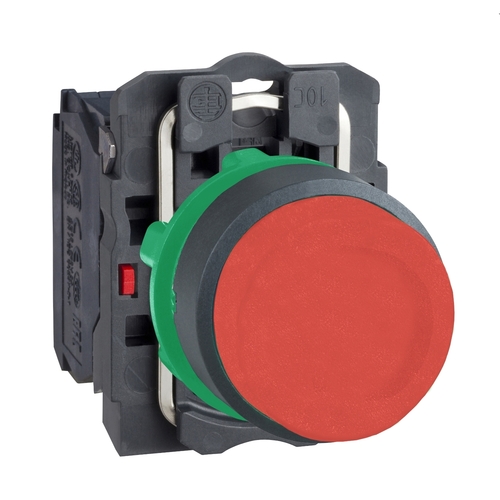 Schneider Electric Drucktaster, rot o. Rastung, 1Ö XB5AL42
