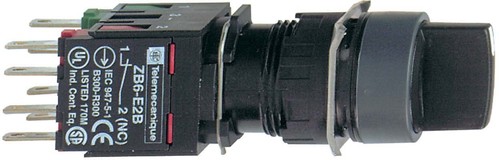 Schneider Electric Wahlschalter, schwarz 2 Stellungen, 1S XB6AD221B