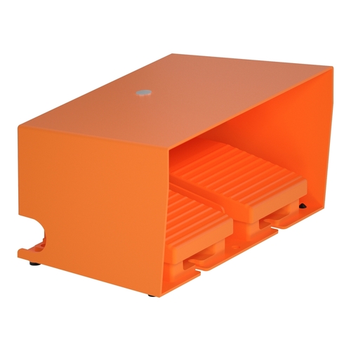 Schneider Electric Fußschalter, doppelt m. Schutzh. 2Ö+2S XPER3100D