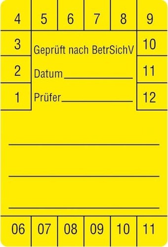 Beha-Amprobe Prüfetiketten 60x40mm FTC00001280D(VE250)