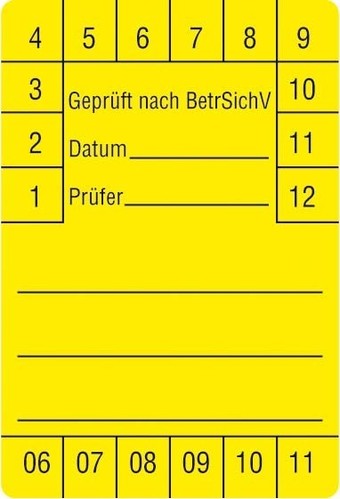 Beha-Amprobe Prüfetiketten 60x40mm FTC00001280D(VE250)