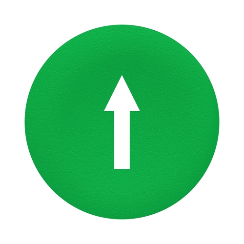 Schneider Electric Schutzkappe grün mit Beschriftung ZBA7335 Schneider Electric Schutzkappe grün mit Beschriftung ZBA7335