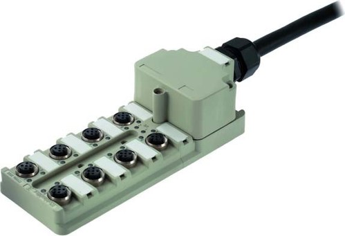 Weidmüller Sensor Aktor Verteiler SAI SAI-8-MF 4P PUR5MM12