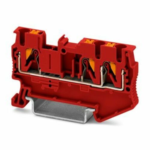 Phoenix Contact Durchgangsklemme 0,14-4qmm, rot PT 2,5-TWIN RD