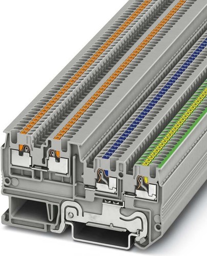 Phoenix Contact Inst.schutzleiterklemme 0,14-1,5qmm, grau PTIO 1,5/S/3-PE