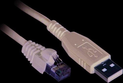 Schneider Electric Adapterkabel RJ45 auf USB TCSMCNAM3M002P