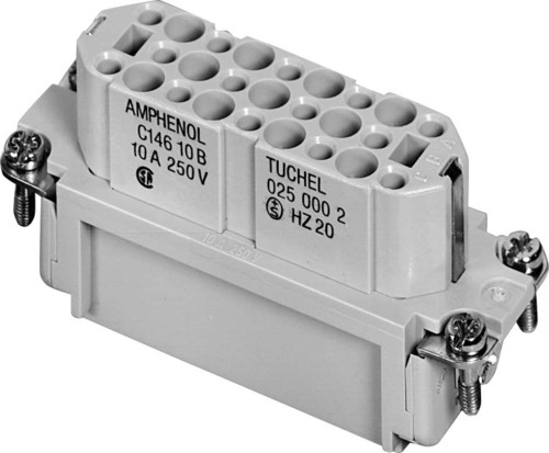 Amphenol Tuchel Buchseneinsatz C146 10B025-000-2