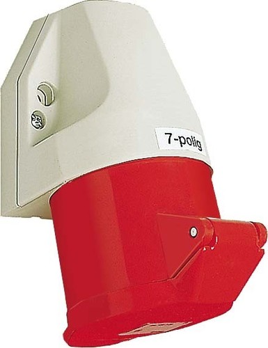 Walther Werke Wandsteckdose 32A 7P 500V 7h IP44 130707