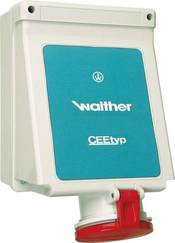 Walther Werke Wandsteckdose 63A 4P >50-500V 10h IP44 163410