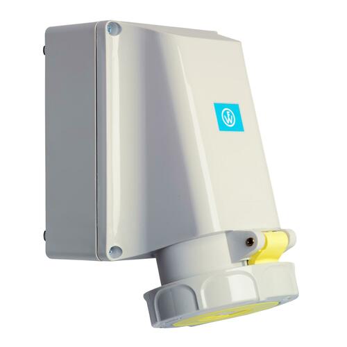 Walther Werke Wandsteckdose 63A 3P 110V 4h IP67 169304