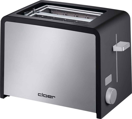 Cloer Toaster 2 Scheiben 3210 eds/sw