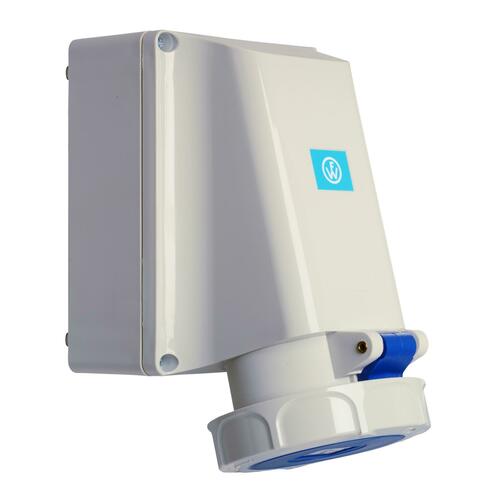 Walther Werke Wandsteckdose 63A 5P 110V 4h IP67 169504