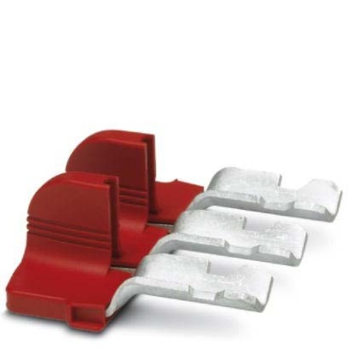 Phoenix Contact Einlegebrücke Polzahl 3, rot EB 3-25/PT