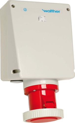 Walther Werke Wandsteckdose 125A 4P >50-500V 2h IP67 179402