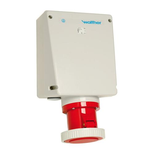 Walther Werke Wandsteckdose 125A 4P >50-500V 2h IP67 179402OK Walther Werke Wandsteckdose 125A 4P >50-500V 2h IP67 179402OK